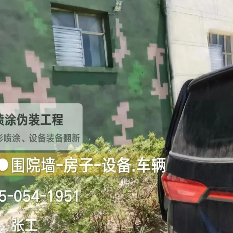 朔州数码迷彩漆施工